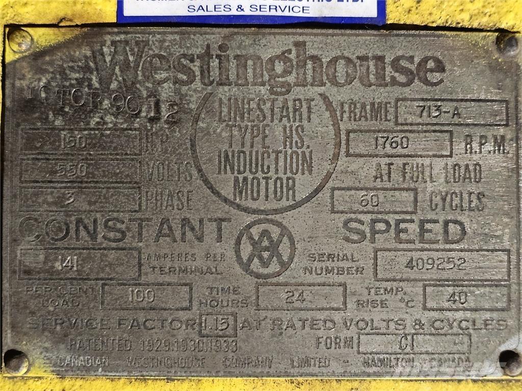 Westinghouse HS Industriële motoren