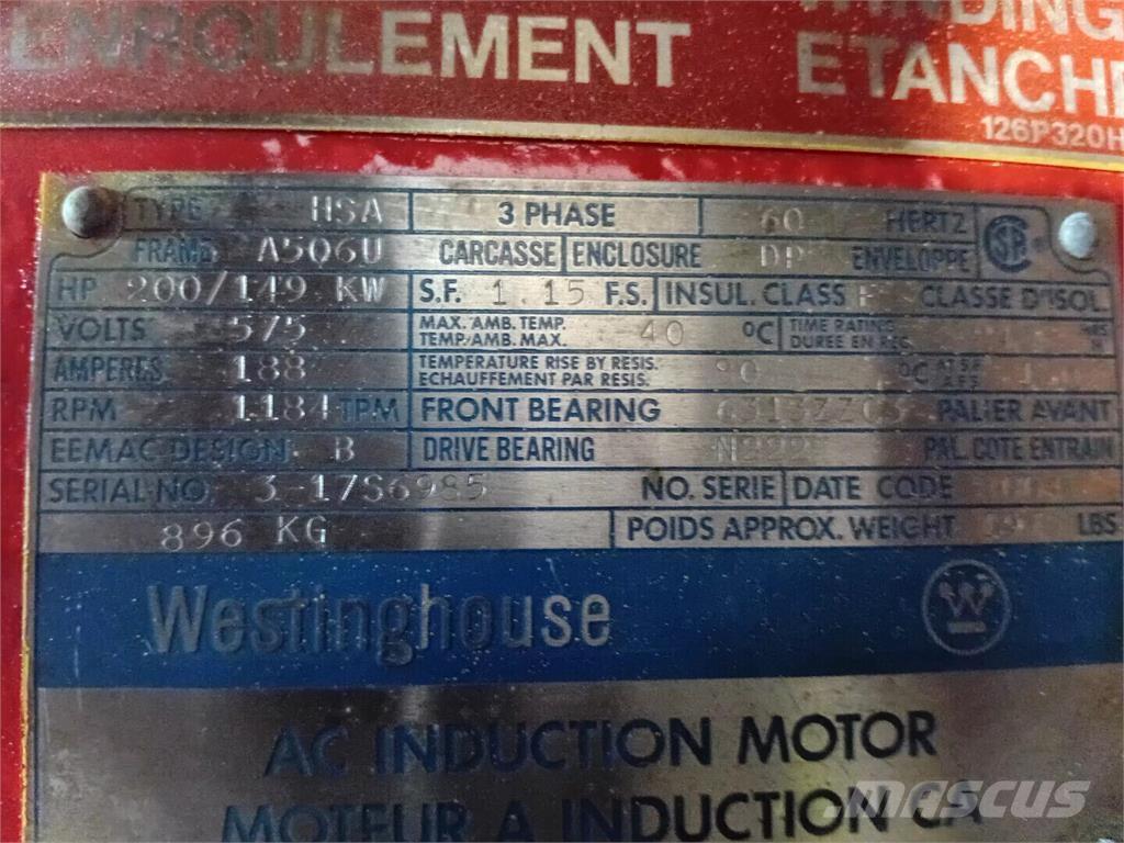 Westinghouse HSA Industriële motoren