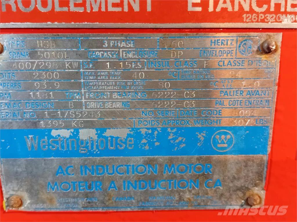 Westinghouse HSB Industriële motoren