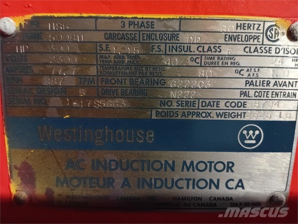 Westinghouse HSB Industriële motoren