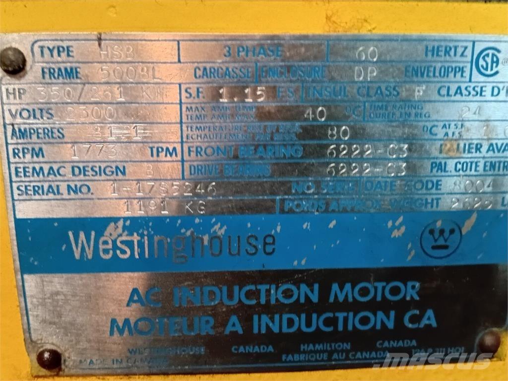 Westinghouse HSB Industriële motoren