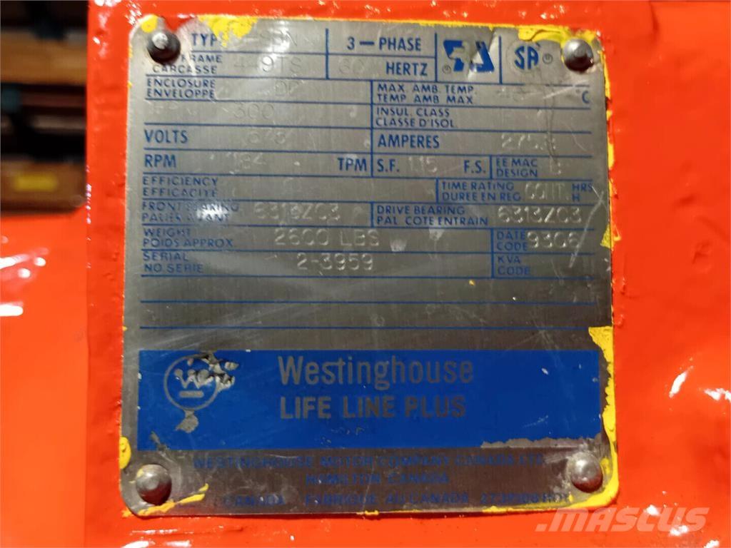 Westinghouse HSBN Industriële motoren