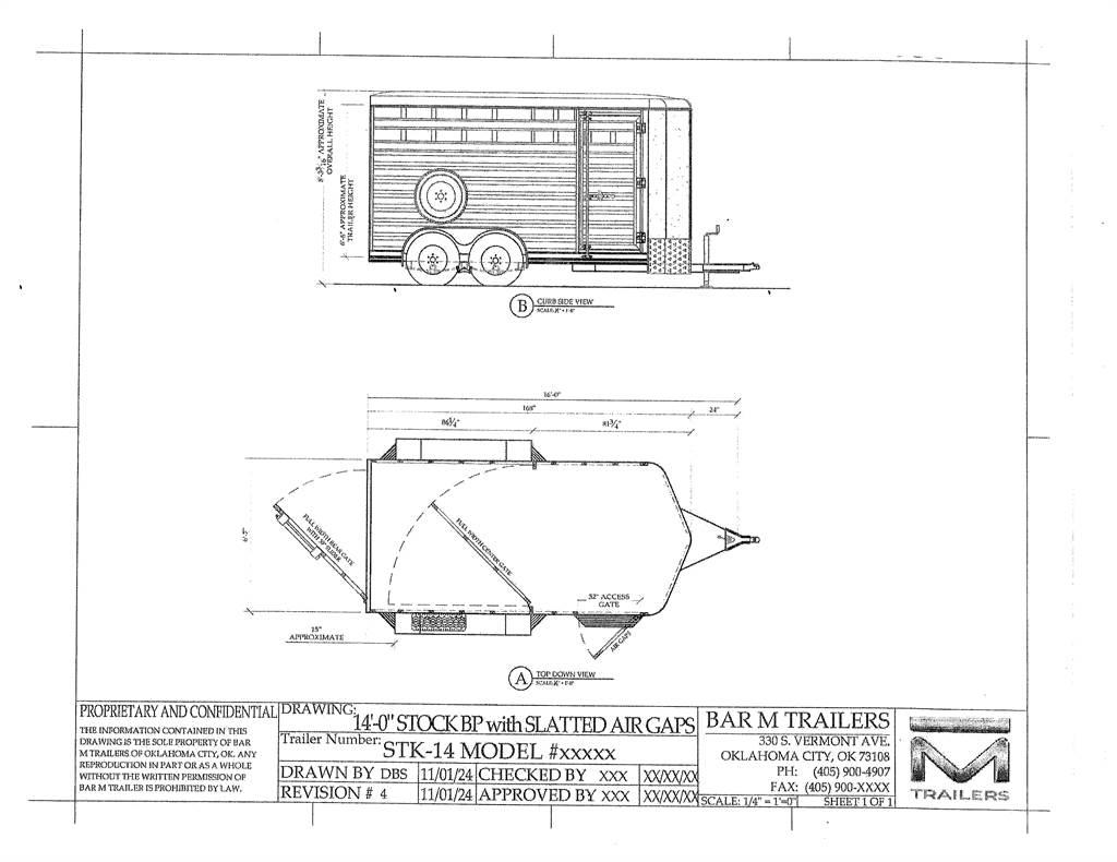 BAR-M STK-14 Veetransport aanhanger