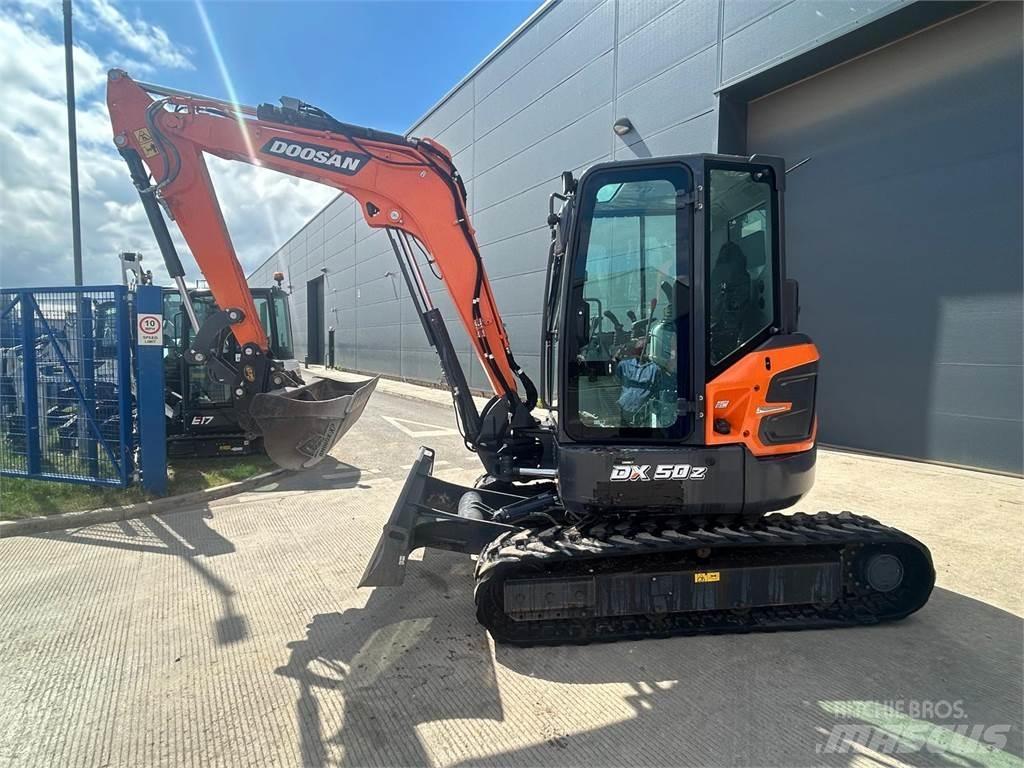Doosan DX50z Rupsgraafmachines