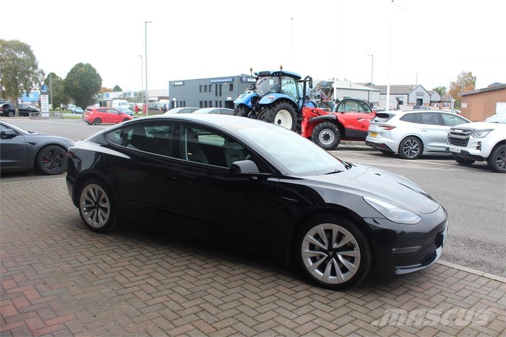 Tesla Model 3 Bestelwagens met open laadbak