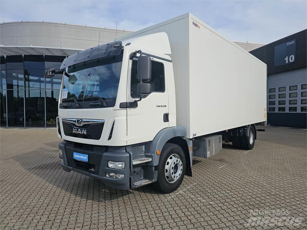 MAN TGM 18.290 Bakwagens met gesloten opbouw