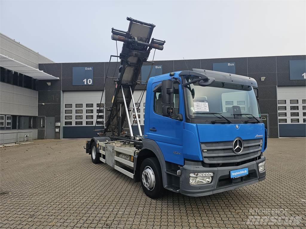 Mercedes-Benz Atego 1224 Containertrucks met kabelsysteem