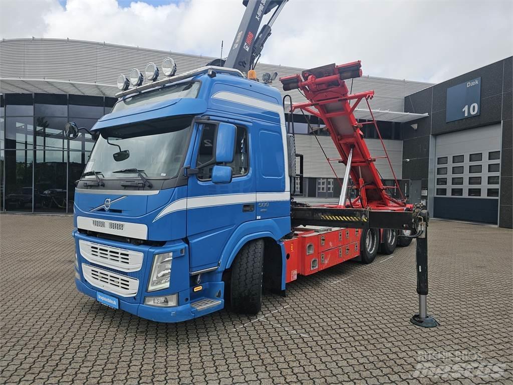 Volvo FM500 Containertrucks met kabelsysteem