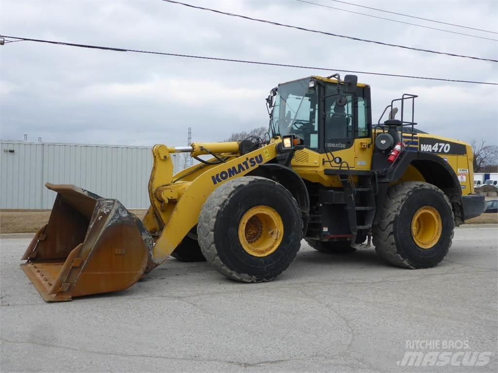 Komatsu WA470-8 Wielladers