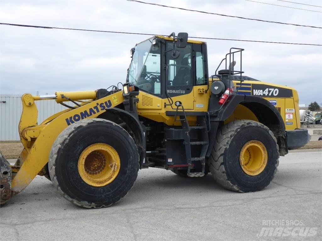 Komatsu WA470-8 Wielladers