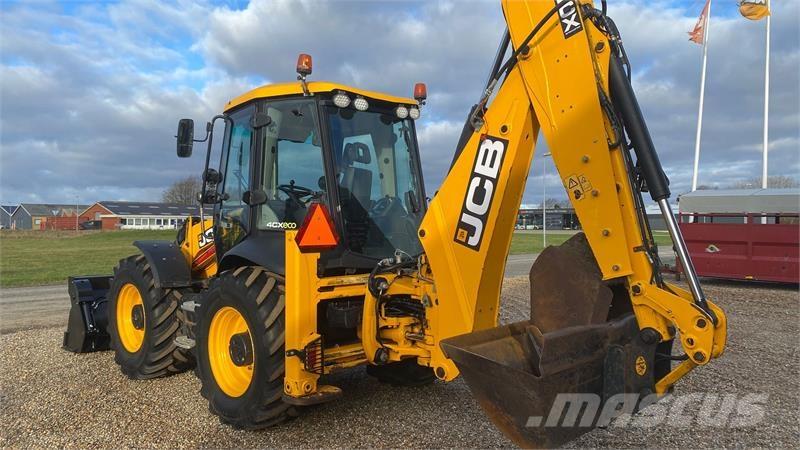 JCB 4CX Graaf-laadcombinaties