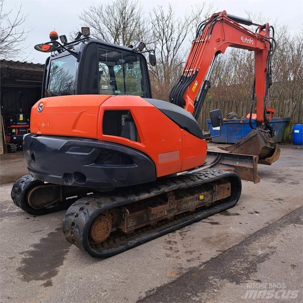 Kubota KX080-4 Minigraafmachines < 7t