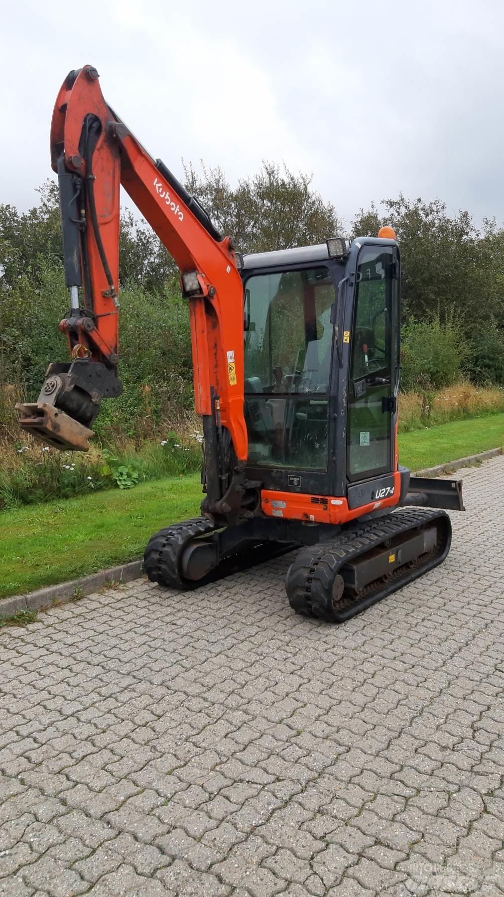 Kubota U27-3 Minigraafmachines < 7t