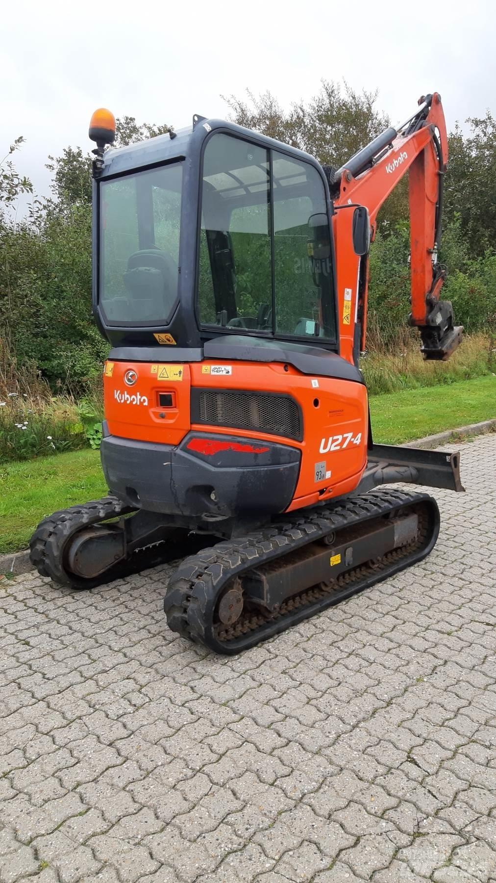 Kubota U27-3 Minigraafmachines < 7t