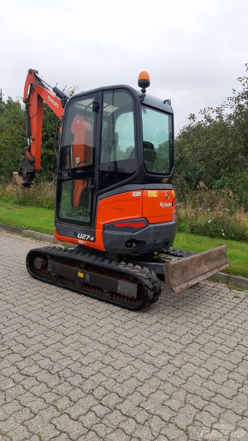 Kubota U27-3 Minigraafmachines < 7t