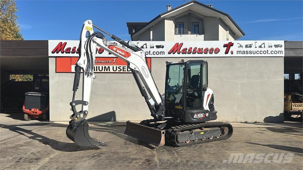 Bobcat E55Z Minigraafmachines < 7t