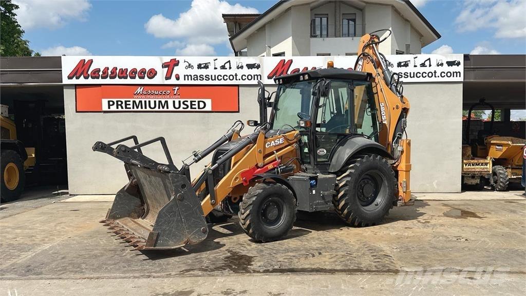 CASE 580ST 4x4 Graaf-laadcombinaties