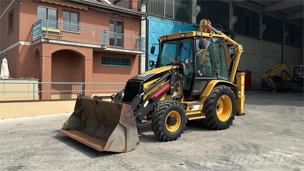 CAT 428D 4X4 Graaf-laadcombinaties