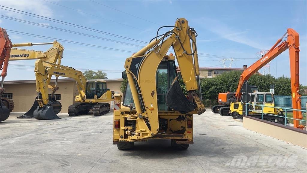 CAT 428D 4X4 Graaf-laadcombinaties