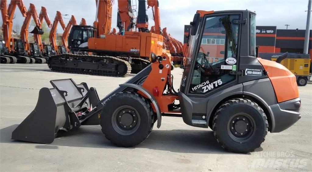Hitachi ZW75 – 6C Wielladers