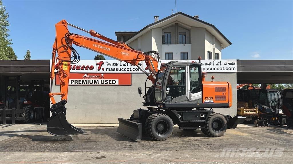Hitachi ZX140WT-3 Wielgraafmachines