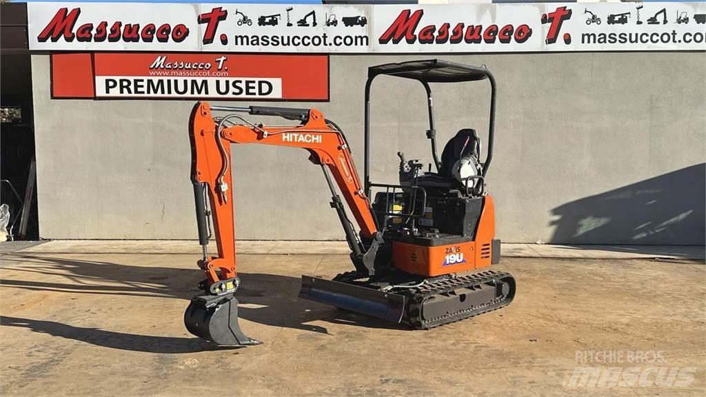 Hitachi ZX19U 5A YLR Minigraafmachines < 7t