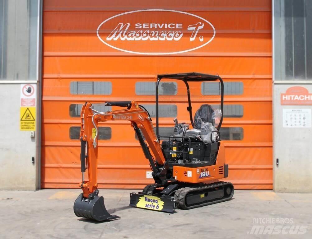 Hitachi ZX19U-6 Minigraafmachines < 7t
