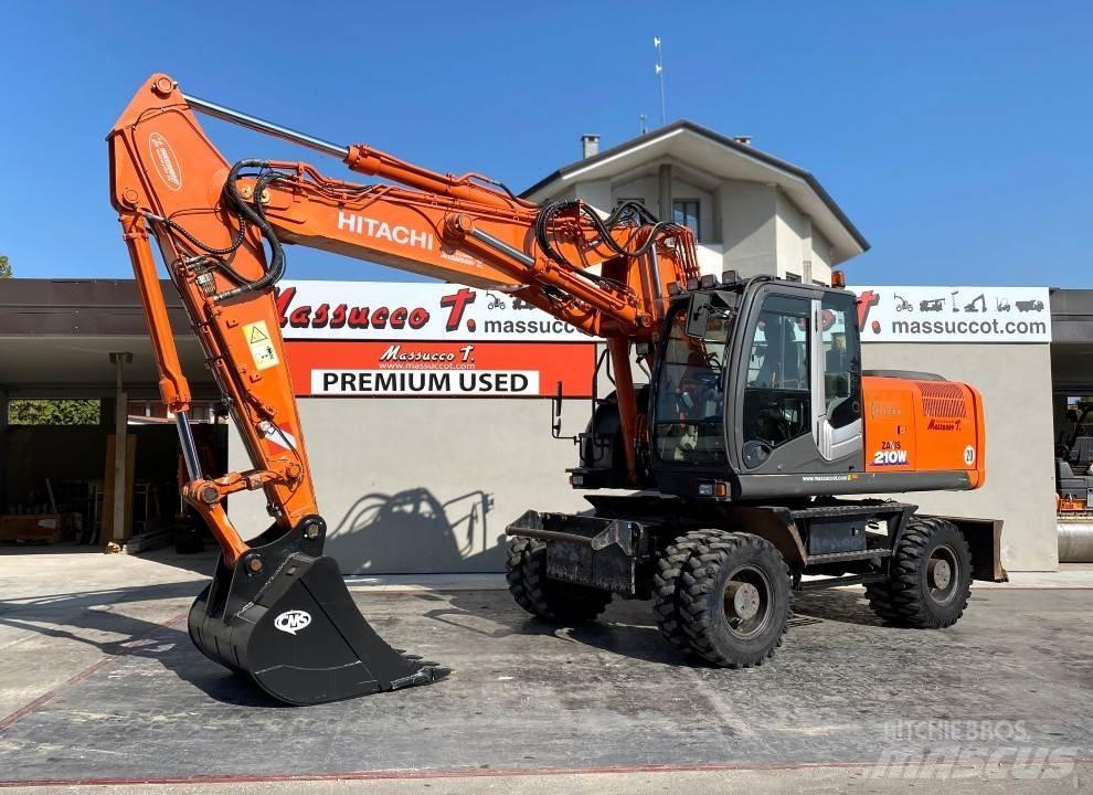 Hitachi ZX210W-3 Wielgraafmachines