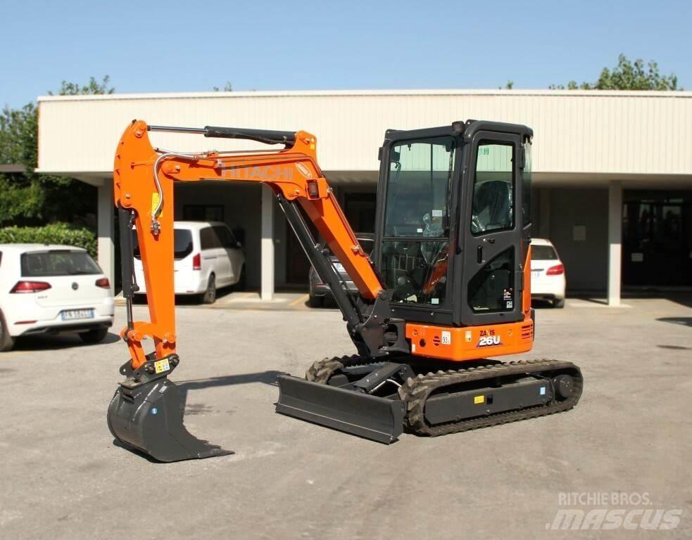 Hitachi ZX26U-6 CR Minigraafmachines < 7t