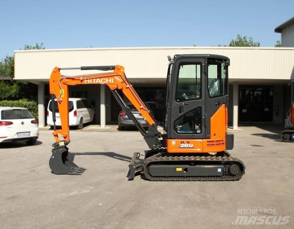 Hitachi ZX26U-6 CR Minigraafmachines < 7t