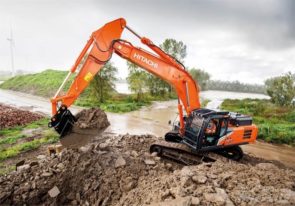 Hitachi ZX350LCN-7 Rupsgraafmachines