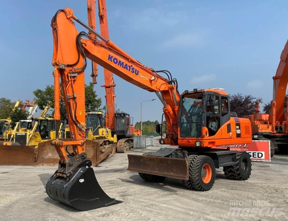 Komatsu PW180-7EO Wielgraafmachines