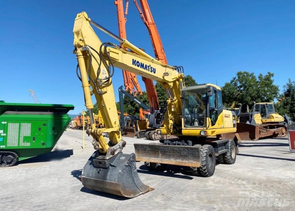 Komatsu PW200 7K Wielgraafmachines