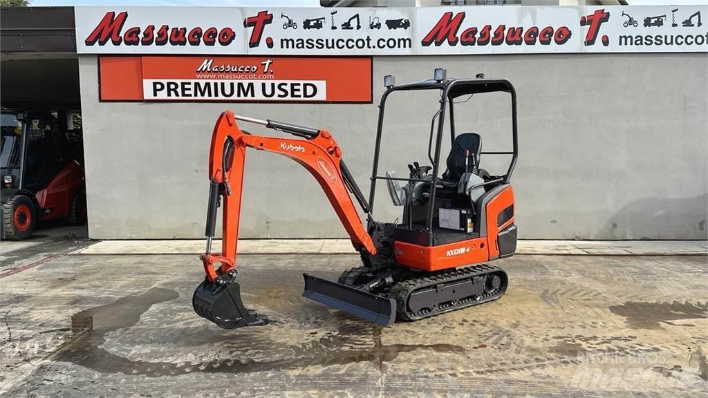 Kubota KX018-4 Minigraafmachines < 7t