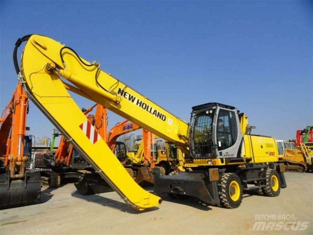 New Holland WE210 Wielgraafmachines