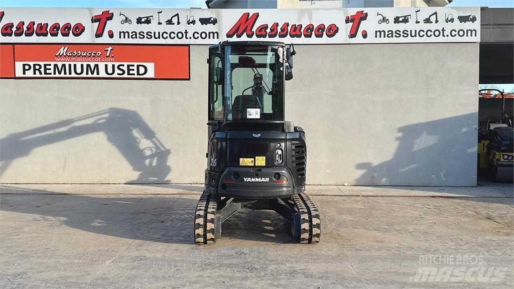 Yanmar VIO26-6 Minigraafmachines < 7t
