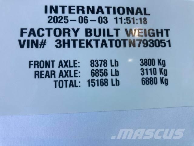 International HV Chassis met cabine