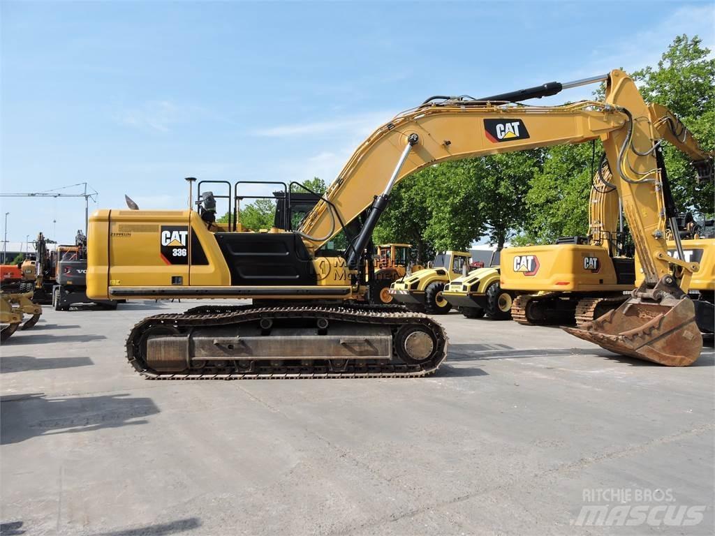 CAT 336 + GPS Rupsgraafmachines