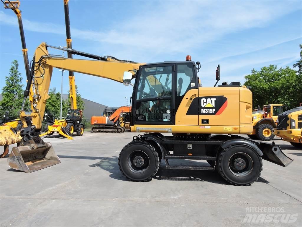 CAT M315F Wielgraafmachines