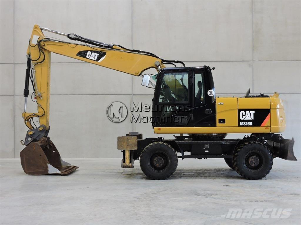 CAT M316D Wielgraafmachines