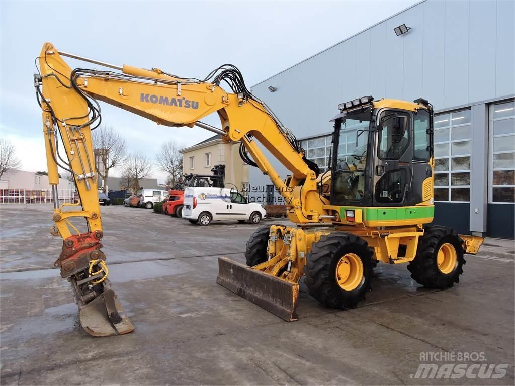 Komatsu PW98 Wielgraafmachines