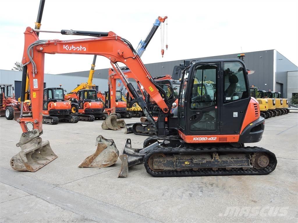 Kubota KX080-4 Bouw - Overige