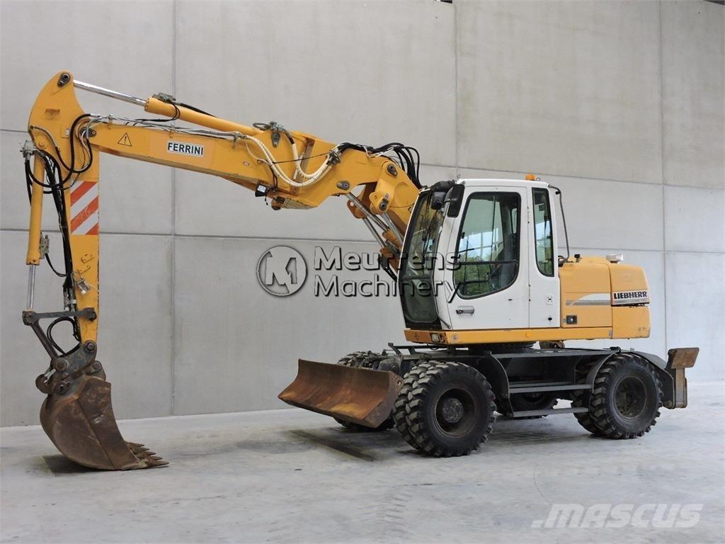 Liebherr A312 Wielgraafmachines