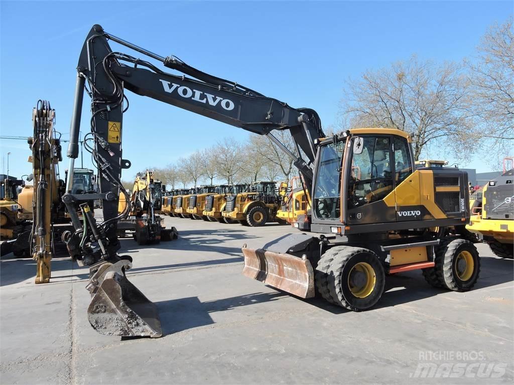 Volvo EW160E Wielgraafmachines