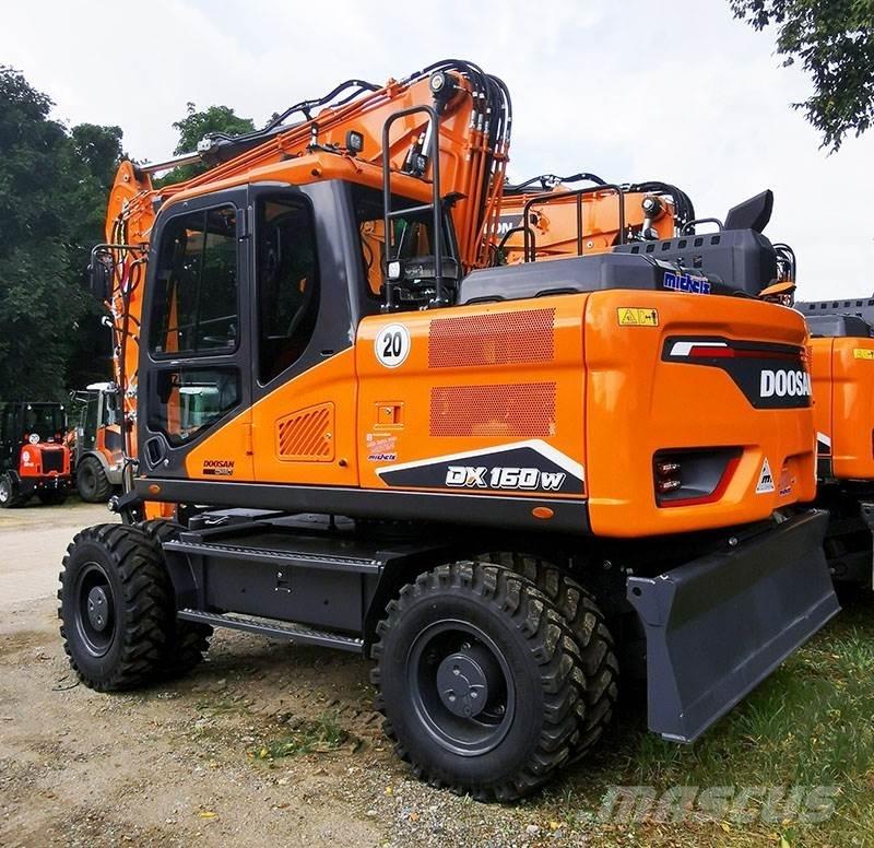Doosan DX 160 W-7 Wielgraafmachines