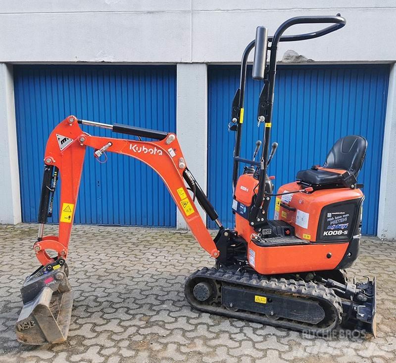 Kubota K 008-5 VHG Minigraafmachines < 7t