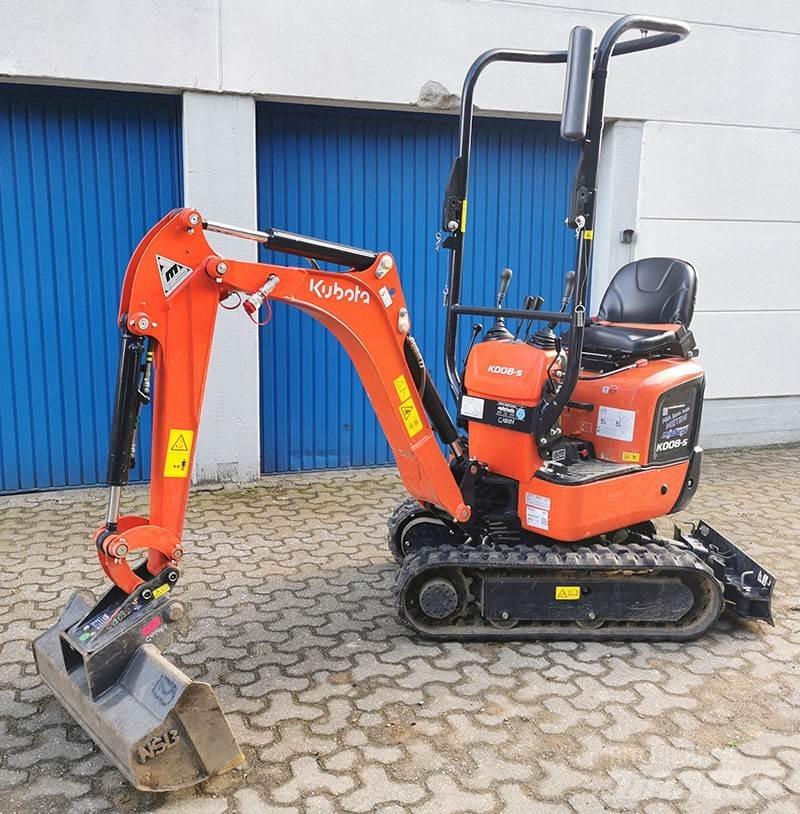 Kubota K 008-5 VHG Minigraafmachines < 7t