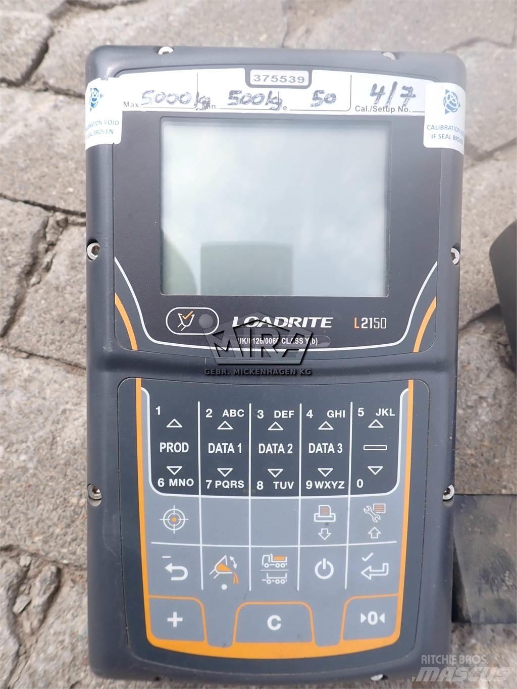 CAT 926 M/ Waage Cabine en interieur