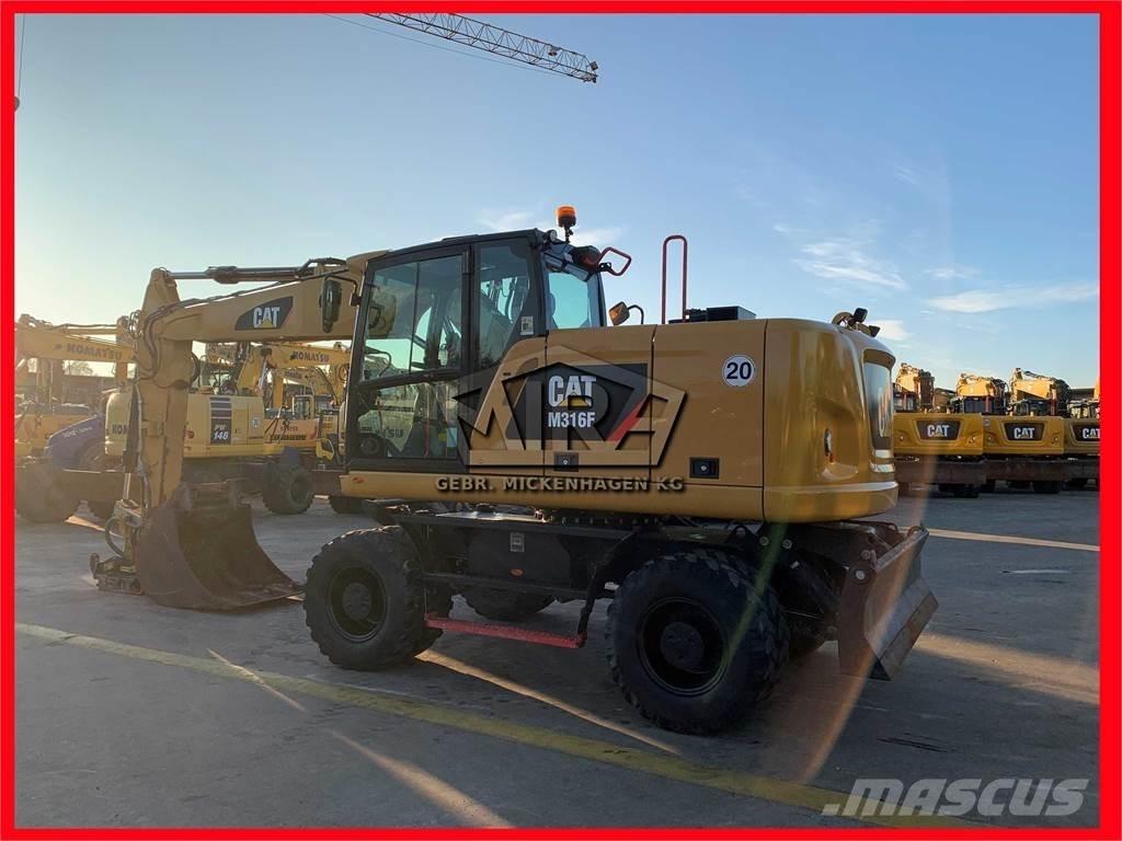 CAT M 316 F Wielgraafmachines