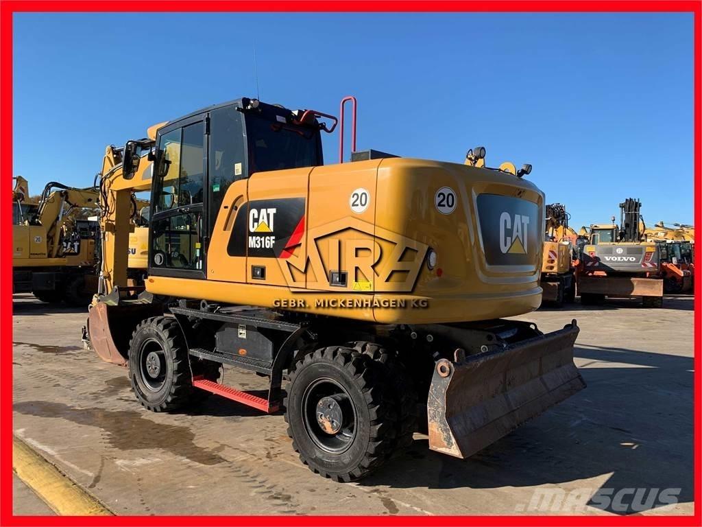 CAT M 316 F Wielgraafmachines